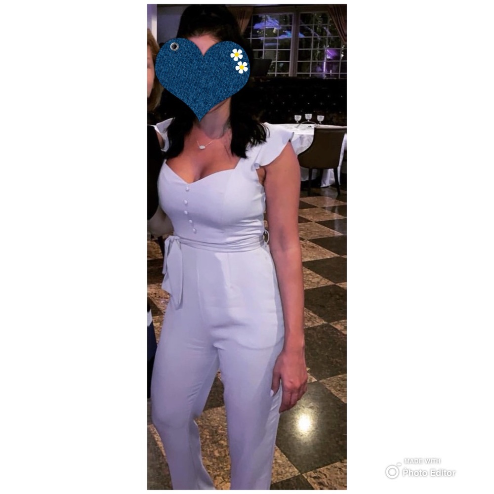 Lilac girlie romper